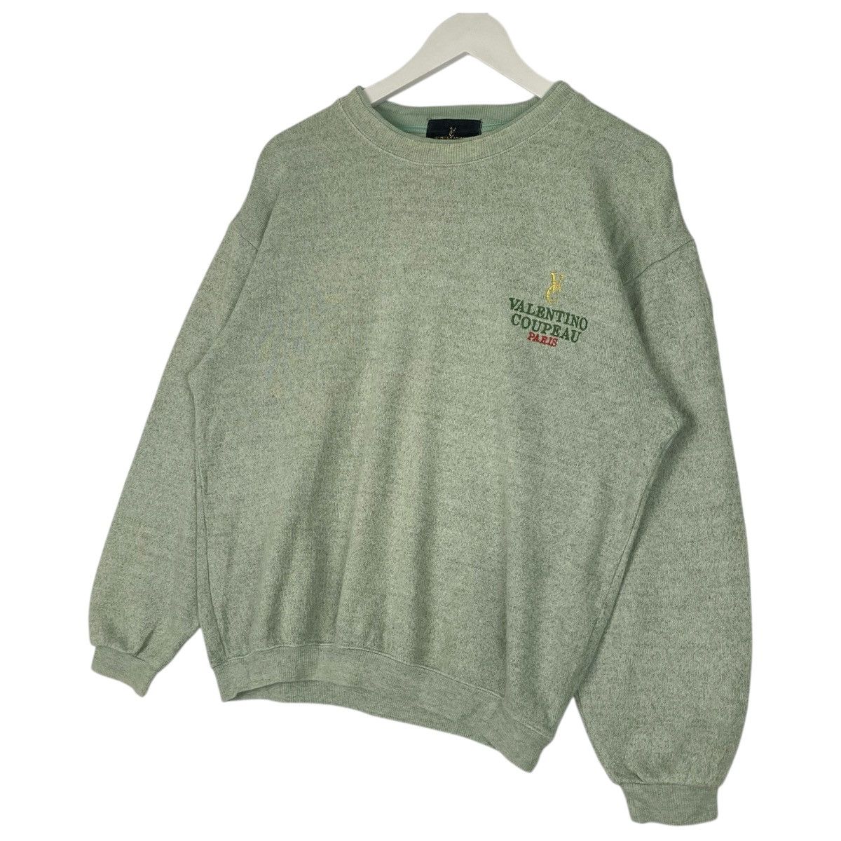 Vintage Vintage Valentino Coupeau Paris Small Logo Green Size M / US 6-8 / IT 42-44 - 2 Thumbnail