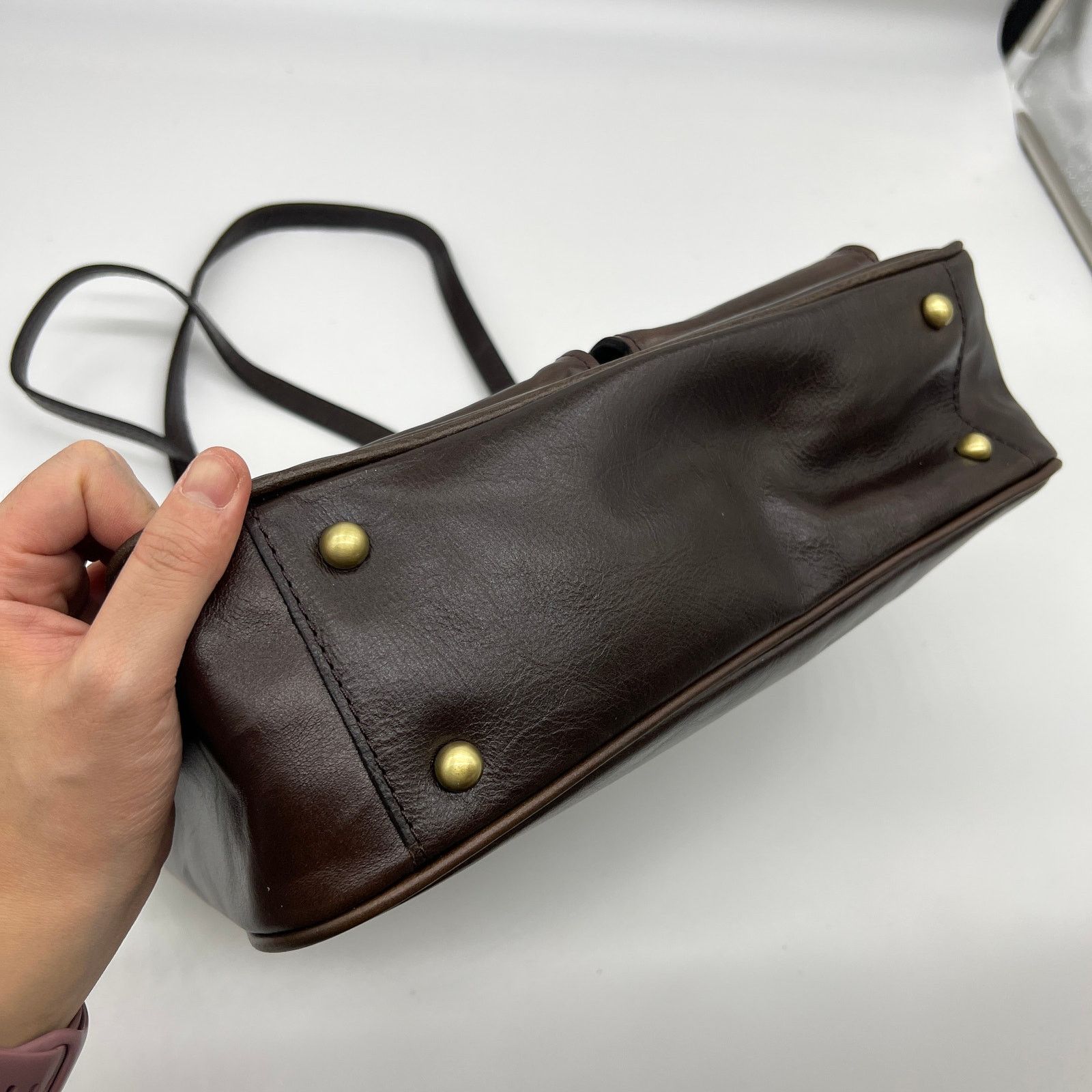 Other Patricia Nash Leather Rosetti Satchel with Crossbody strap Size ONE SIZE - 11 Thumbnail
