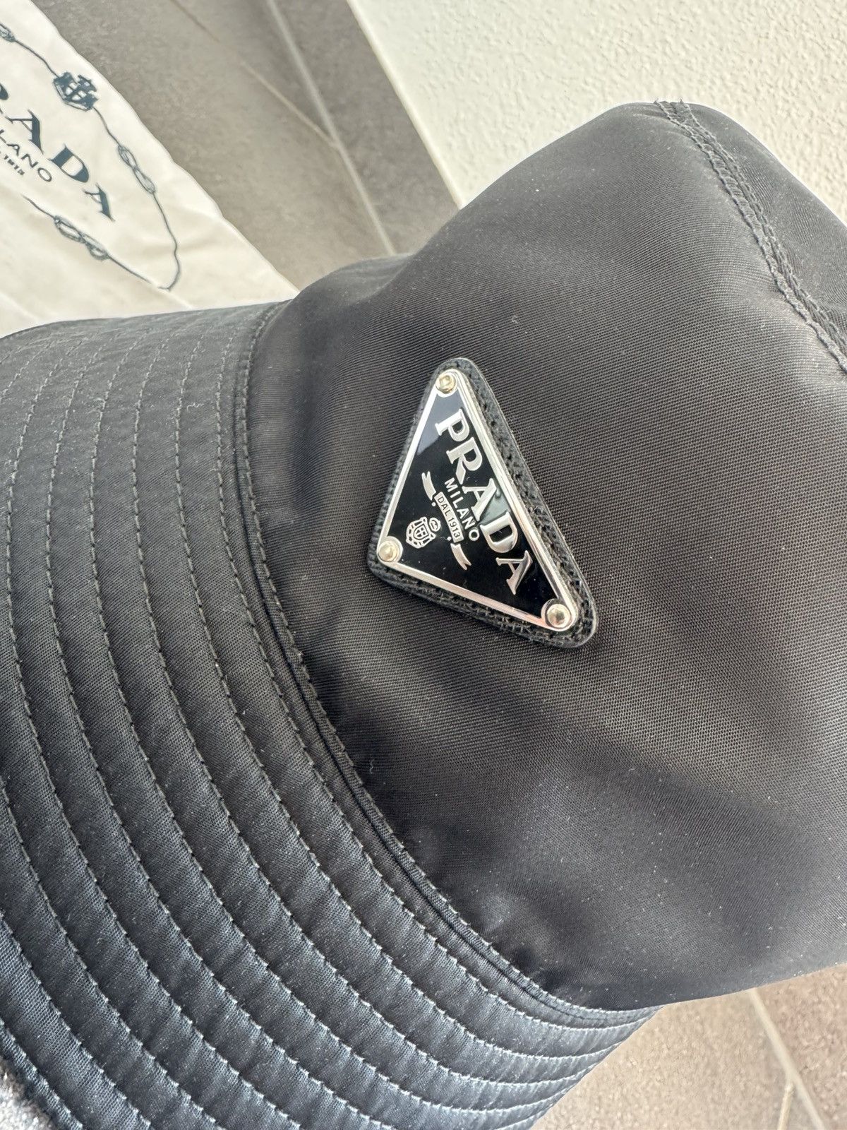 Prada Prada Bucket Hat Brand New Size ONE SIZE - 3 Thumbnail