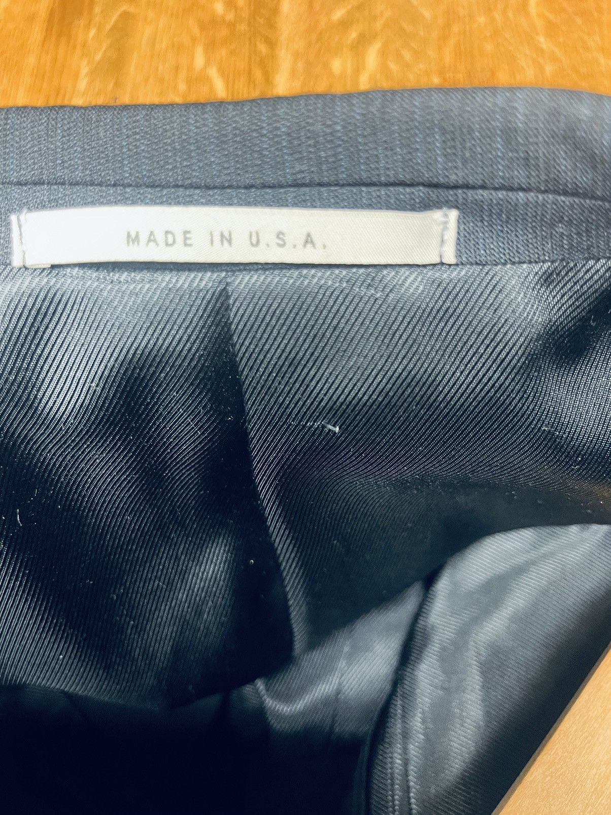 Burberry Burberry London Men’s Pinstriped Blazer Size 48R - 5 Thumbnail