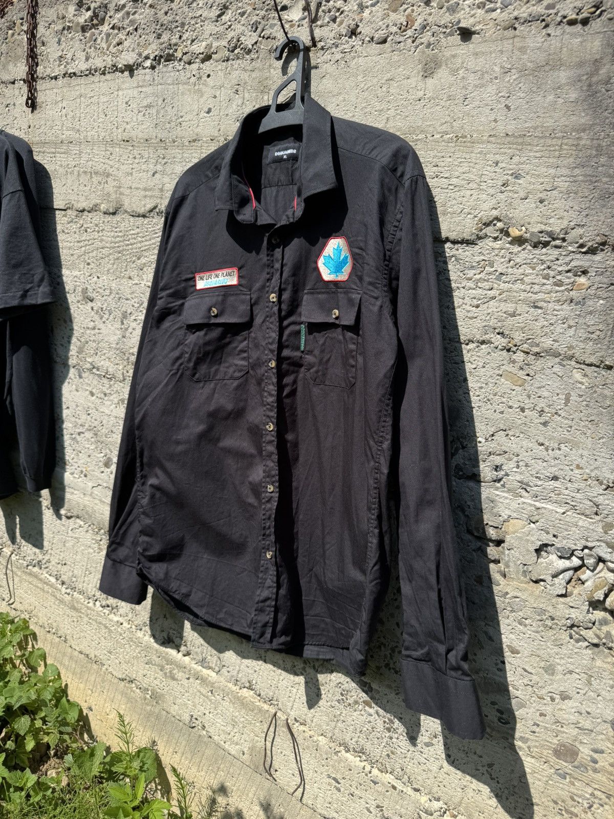 Dsquared2 Dsquared2 Putch Shirt Button Up Size US XL / EU 56 / 4 - 2 Thumbnail