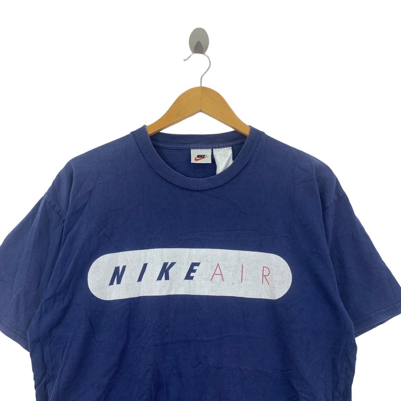 Nike Vintage 90’ NIKE AIR Center Box Logo Tee Shirt Size US M / EU 48-50 / 2 - 2 Thumbnail