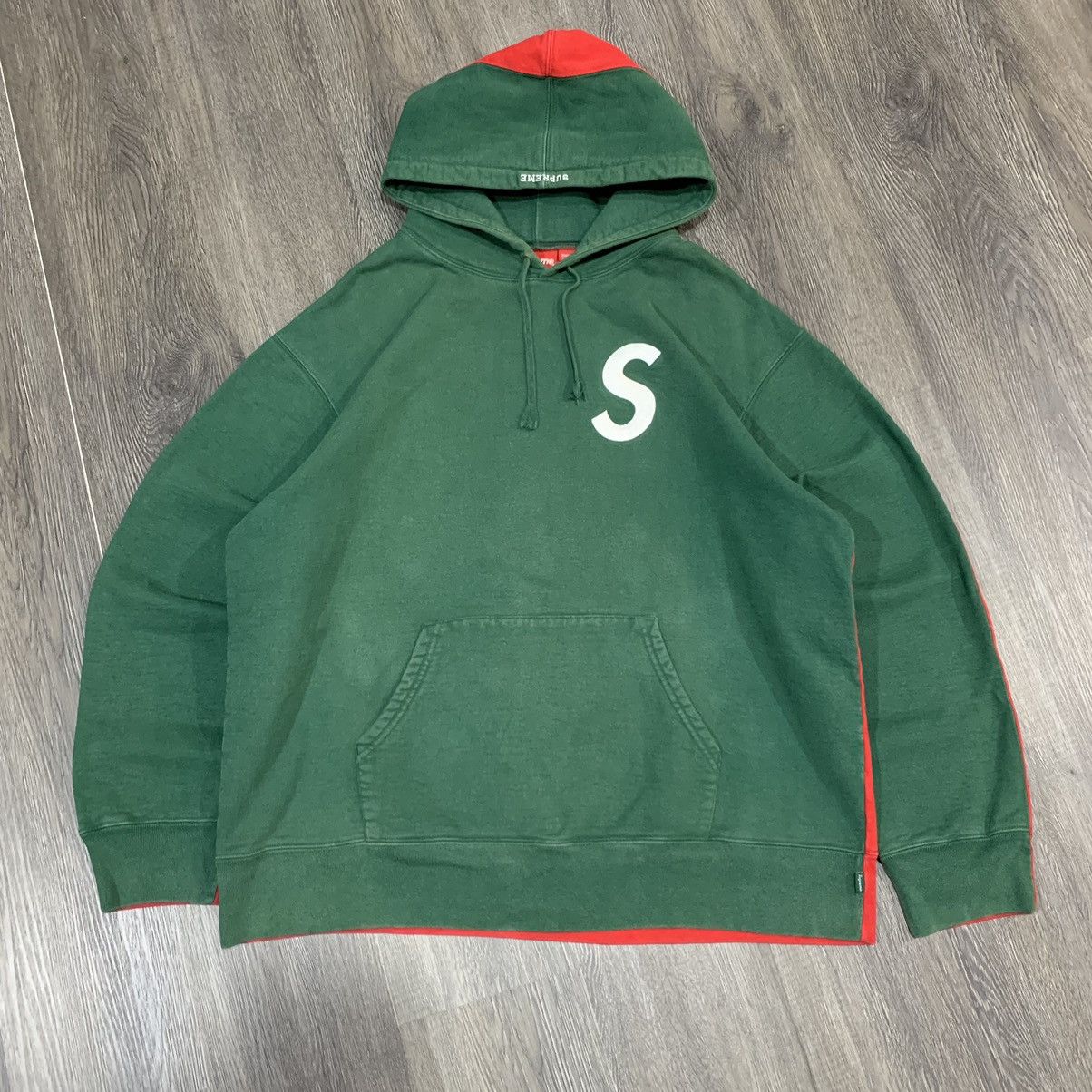 Supreme Supreme S Logo Split Hooded Sweatshirt F/W2021 Size US XL / EU 56 / 4 - 1 Thumbnail