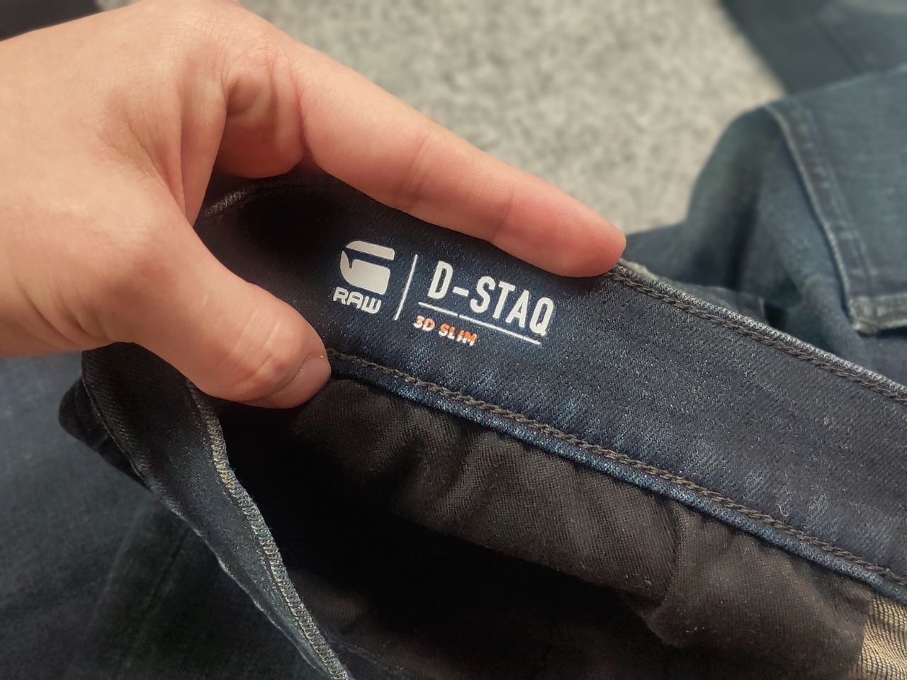 G-Star G Star Raw d staq 3d Waxed Denim Jeans if six was nine LGB Size US 31 - 14 Thumbnail