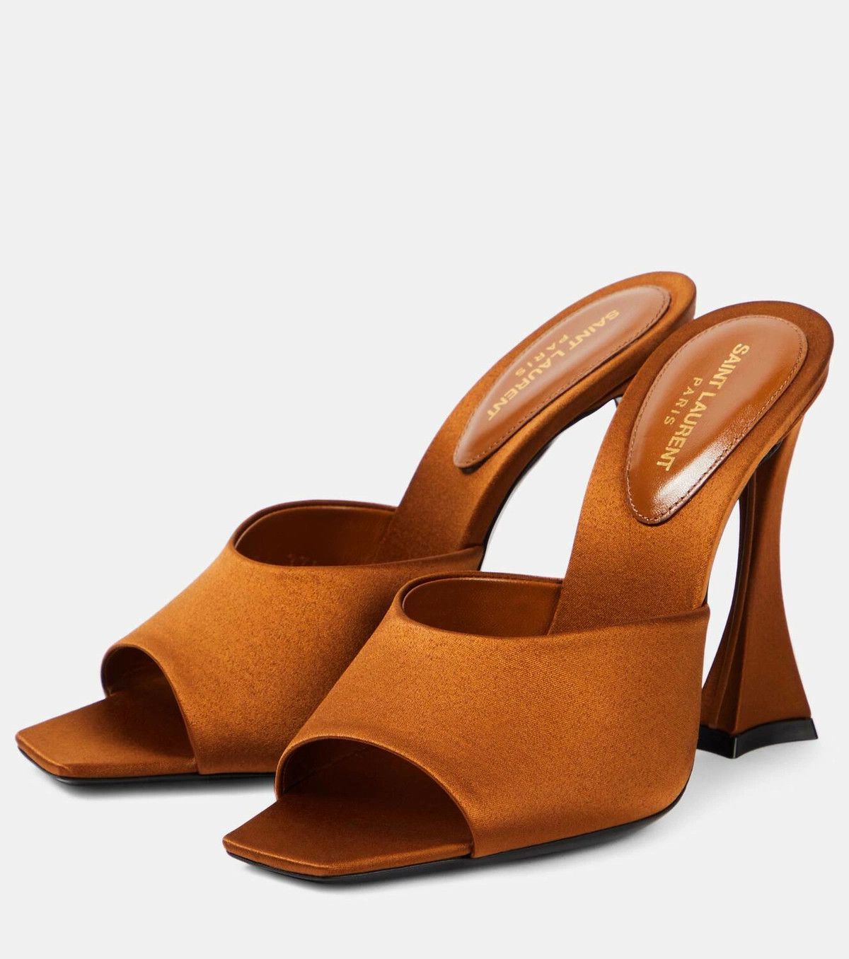 Saint Laurent Paris o1bcso1str1225 Heels in Brown Size US 7 / IT 37 - 2 Thumbnail