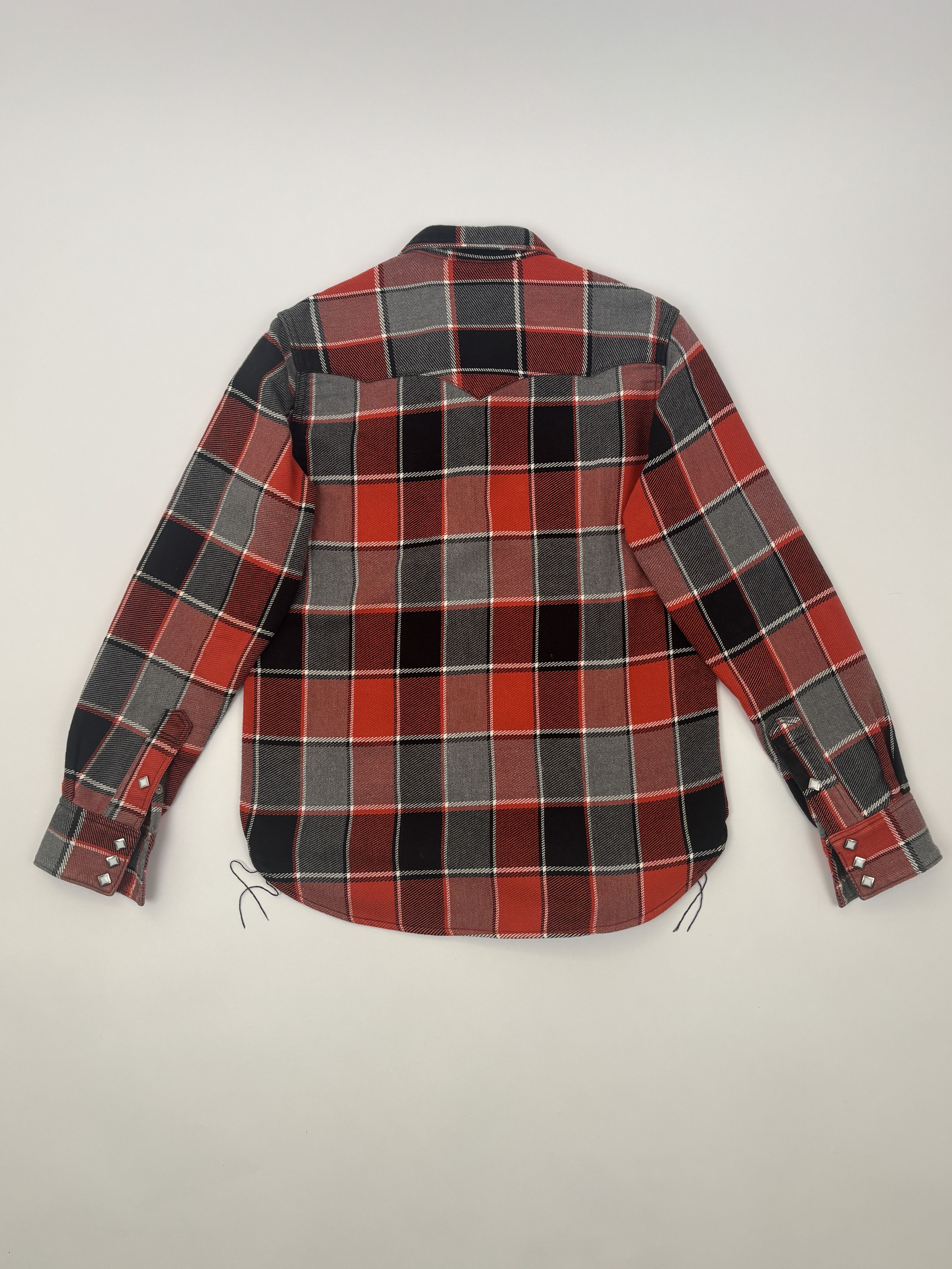 The Real McCoy's Joe McCoy Western Flannel Shirt Plaid Cotton Made in Japan Size US S / EU 44-46 / 1 - 7 Thumbnail