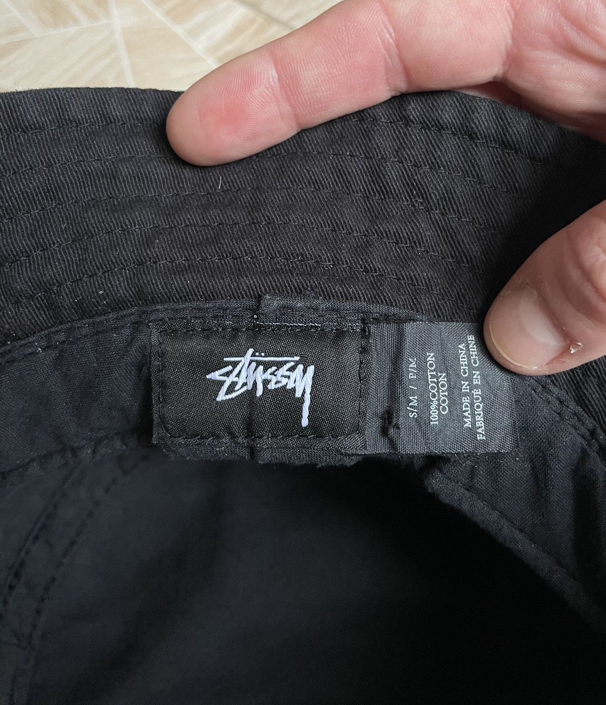Stussy × Vintage Stussy Big Logo Skateboard Official Brand Y2K Bucket Hat Size ONE SIZE - 6 Thumbnail