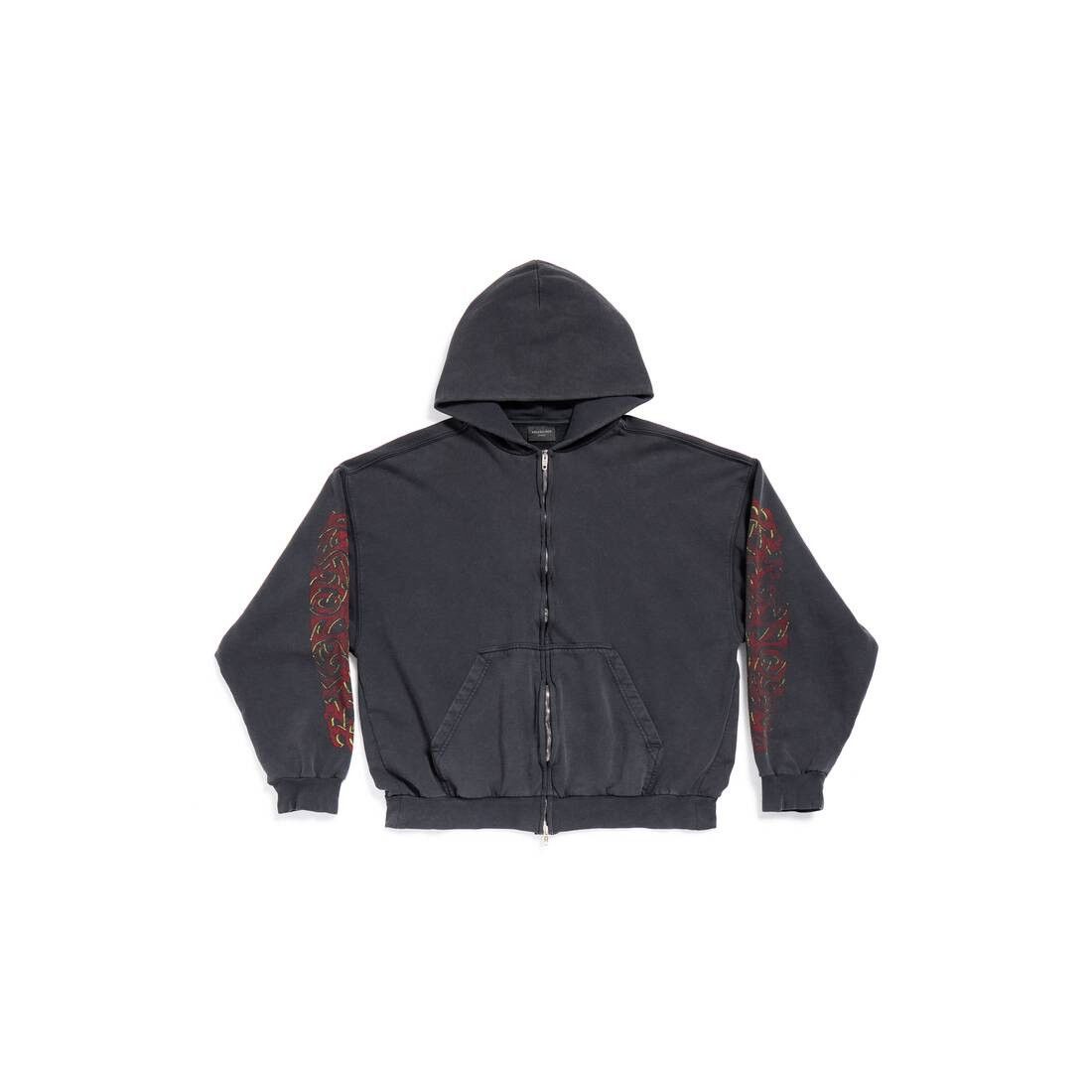 o1srvl11e0425 Offshore Zip-Up Hoodie Medium Fit Faded Black