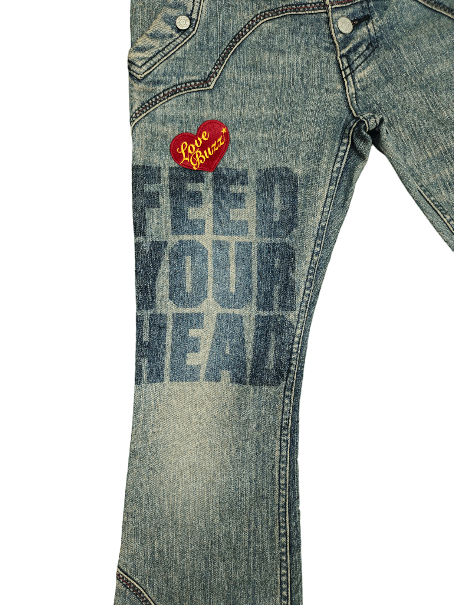 Hysteric Glamour 1990s Flare Jeans Kinky Hysteric Glamour Denim Boot Cut Size US 27 - 8 Thumbnail