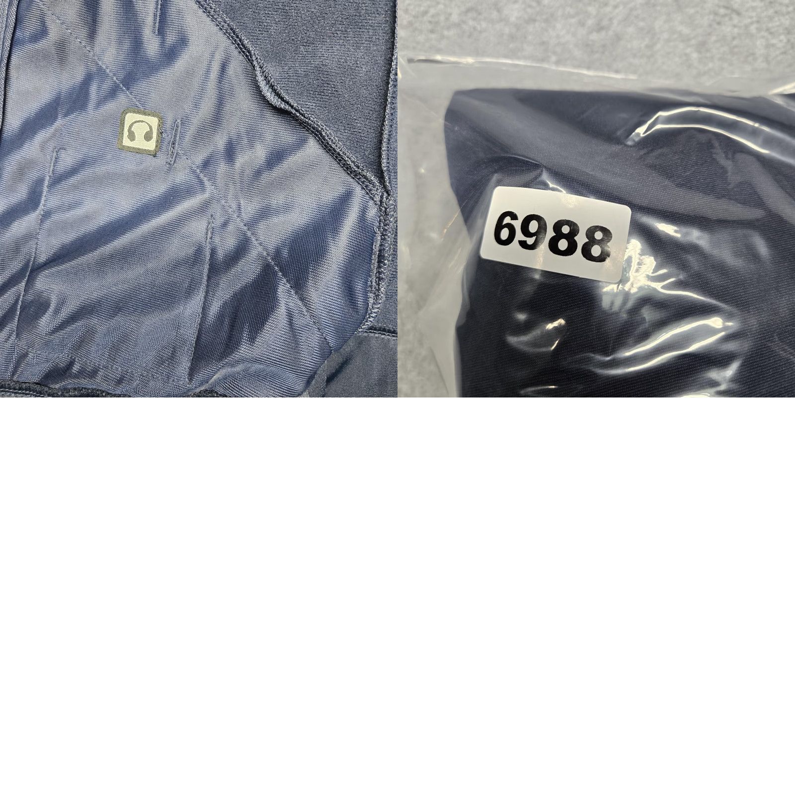 Nike Nike Jacket Womens XS Navy Track Training Full Zip Swoosh White Stripe 598585 Size XS / US 0-2 / IT 36-38 - 9 Thumbnail