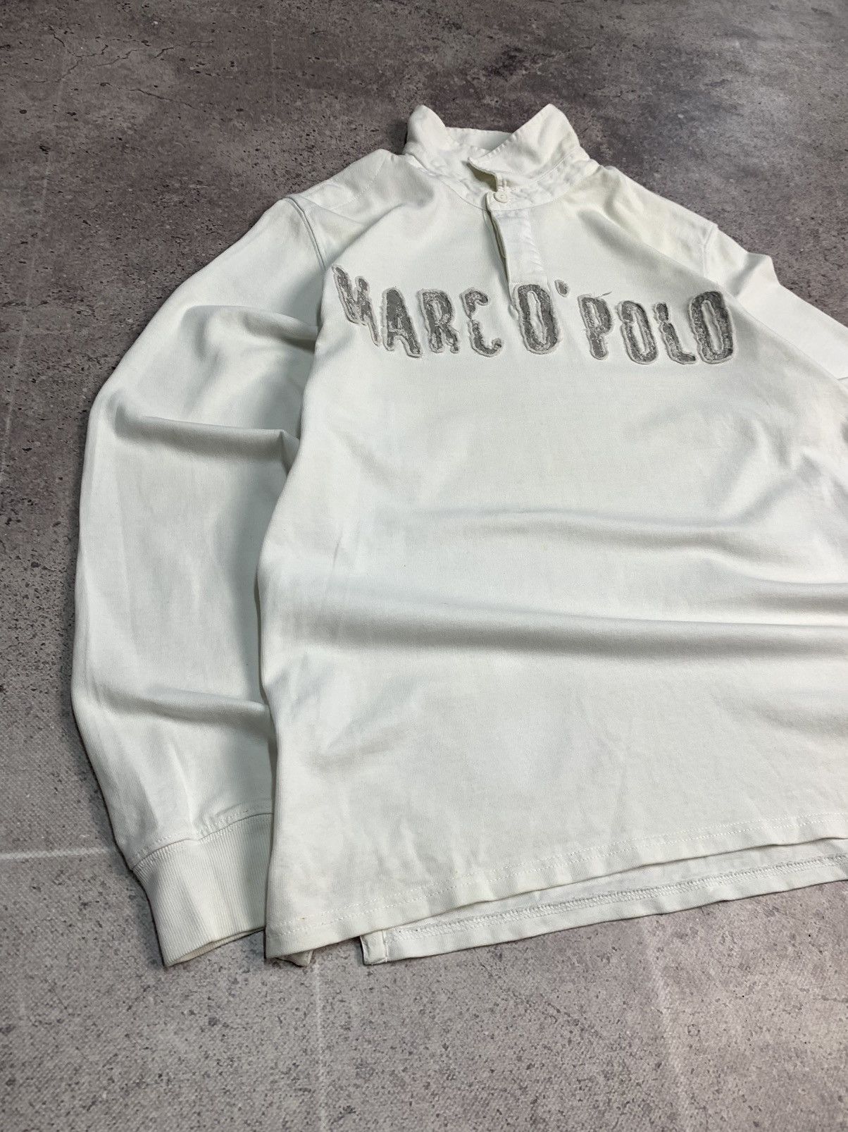 Japanese Brand × Vintage Vintage Long sleeve Marc Polo Rugby sk8 y2k faded distressed Size US M / EU 48-50 / 2 - 6 Thumbnail