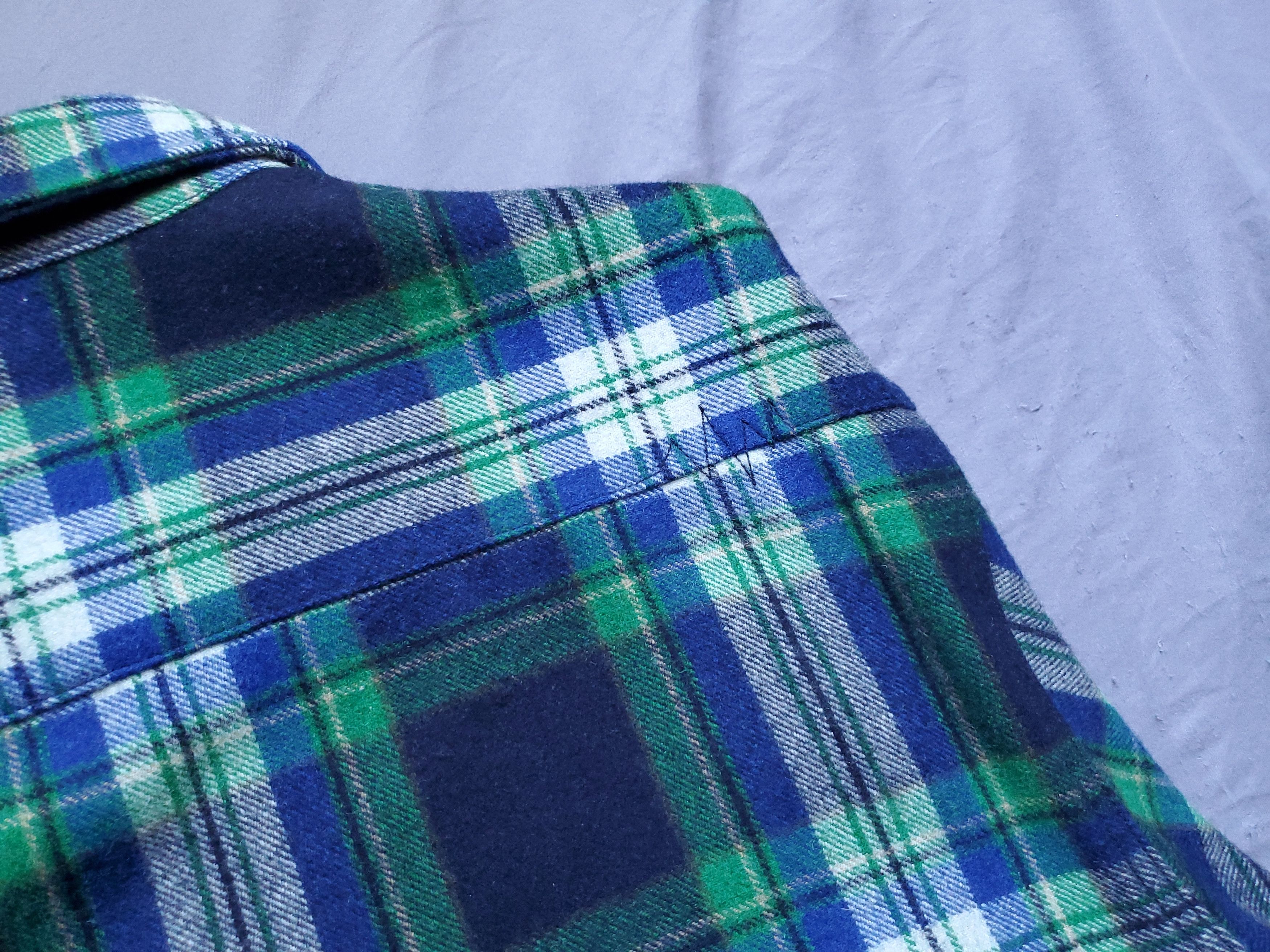 The Hundreds The Hundreds Green Wool Plaid Jacket Size US L / EU 52-54 / 3 - 11 Thumbnail