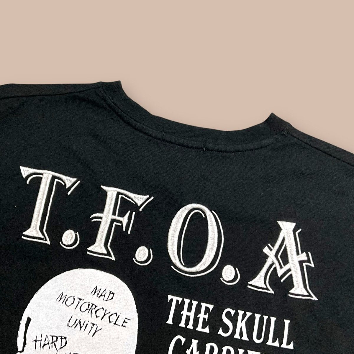Anime CROWS × WORST Armed Front T.F.O.A SKULL Works Tees Size US M / EU 48-50 / 2 - 8 Thumbnail