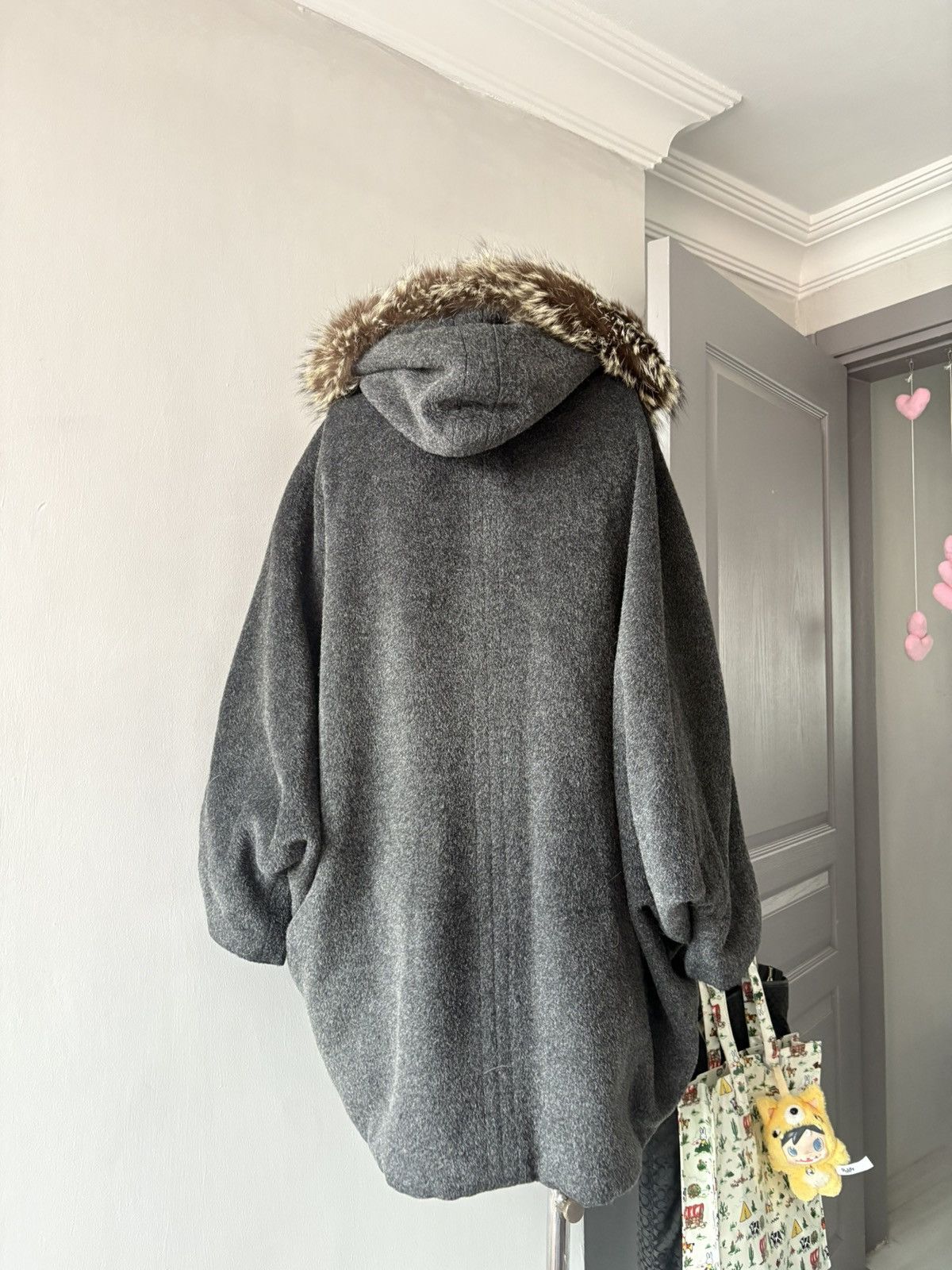 Vintage Vintage italian wool cape coat Size XL / US 12-14 / IT 48-50 - 11 Thumbnail