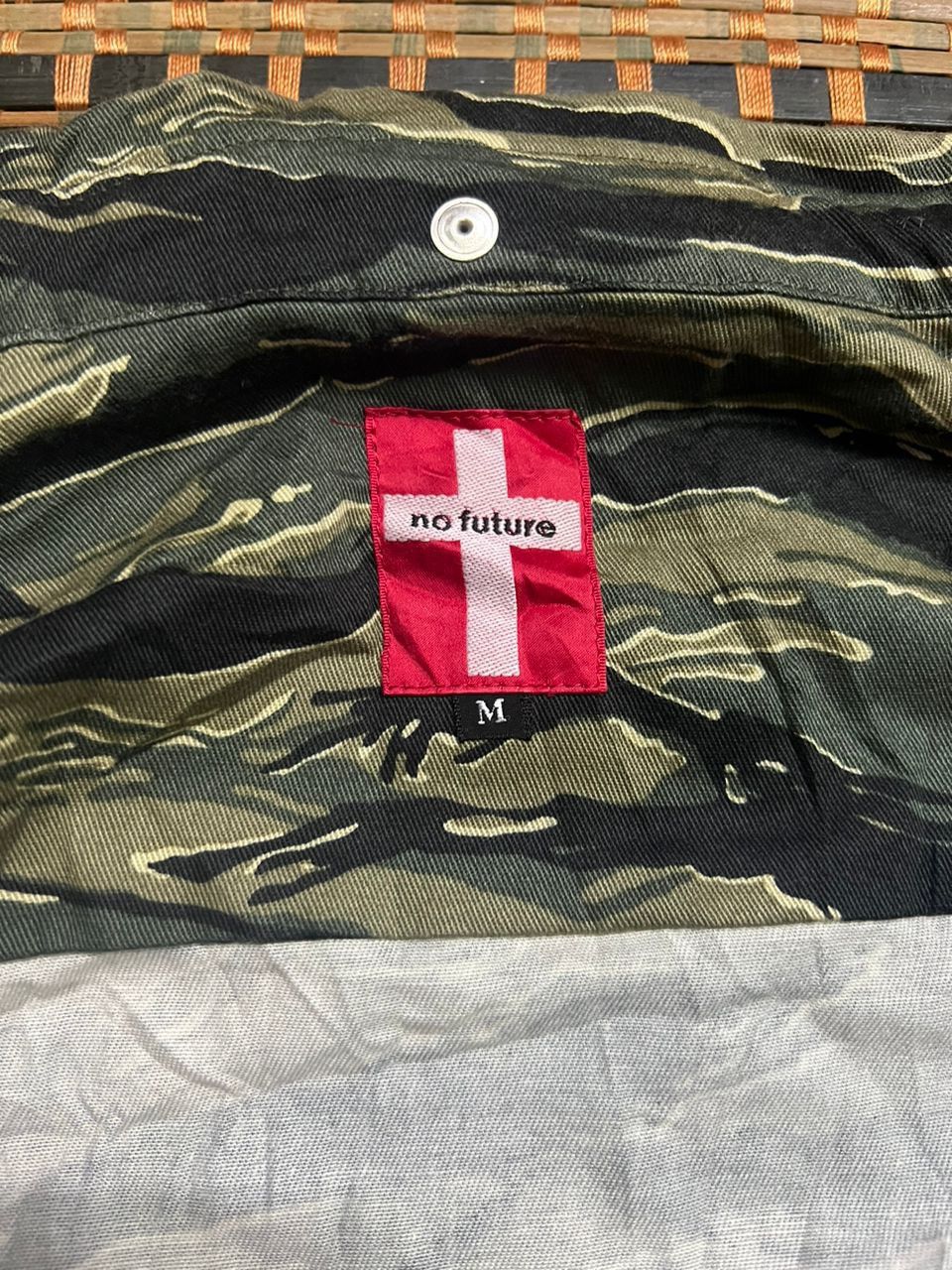 No Future No Future Camo Punk Zipper Tactical Jacket Size US XS / EU 42 / 0 - 8 Thumbnail
