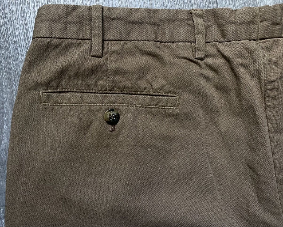 Loro Piana Loro Piana Chocolate Cotton Chino Pants Trousers Jeans Denim Size US 36 / EU 52 - 20 Thumbnail