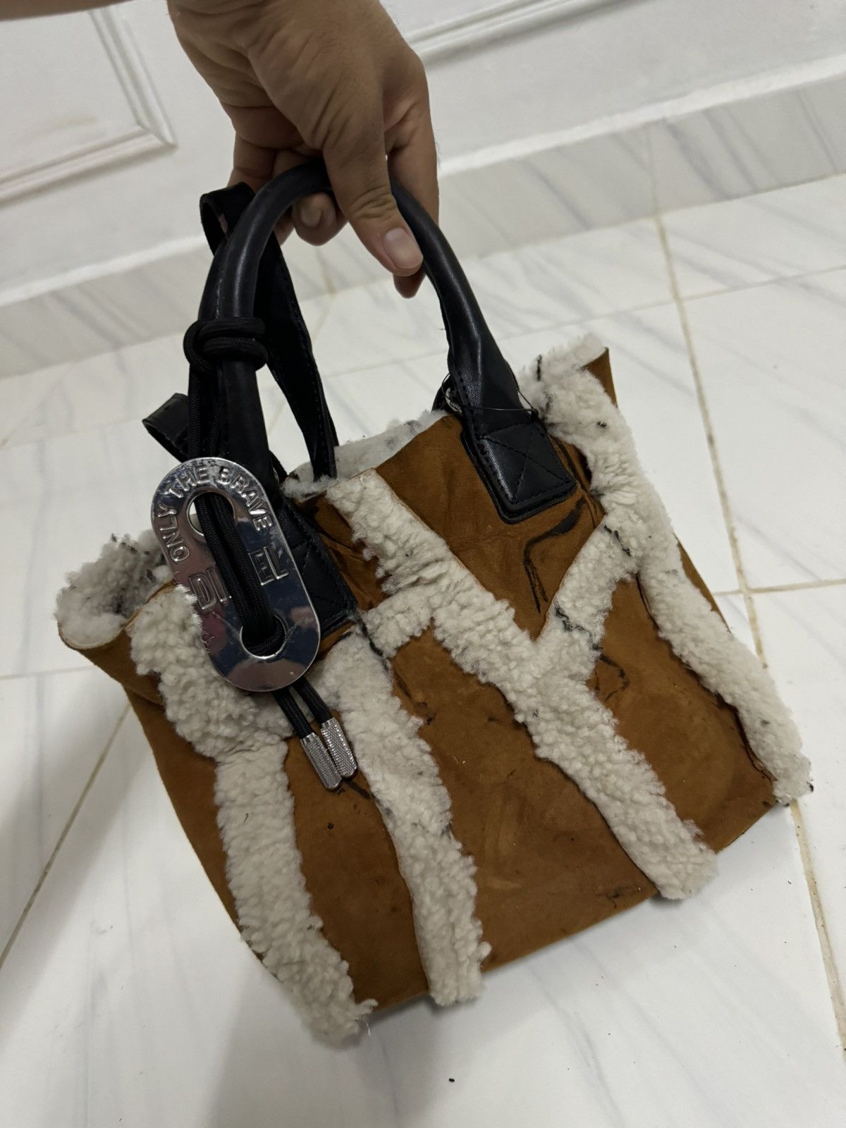 Diesel × If Six Was Nine Diesel faux fur handbag Size ONE SIZE - 10 Thumbnail