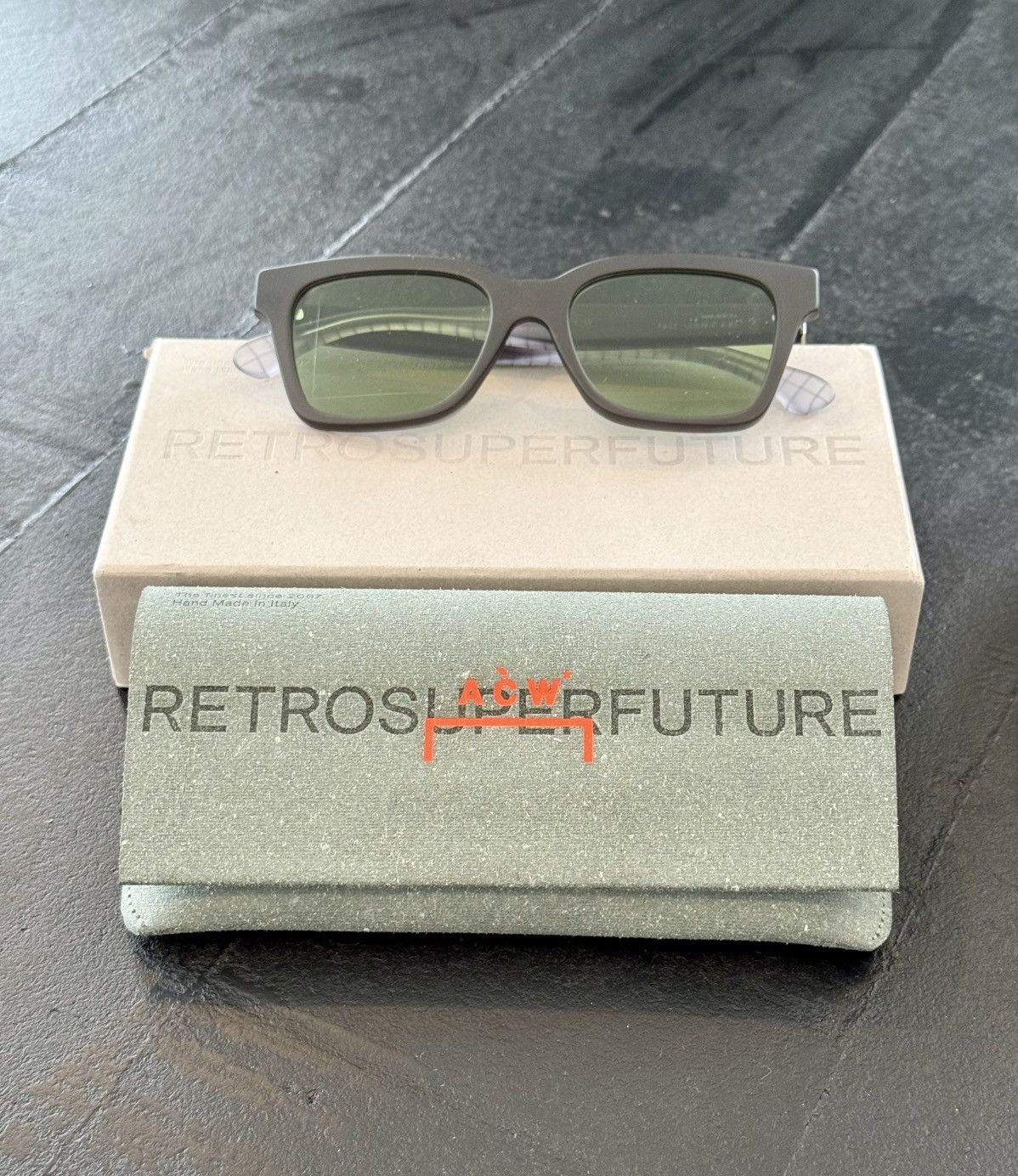 A-COLD-WALL* × Retrosuperfuture NEW Limited Edition RSF X ACW AMERICA III 3 OPACO Black Size ONE SIZE - 13 Thumbnail