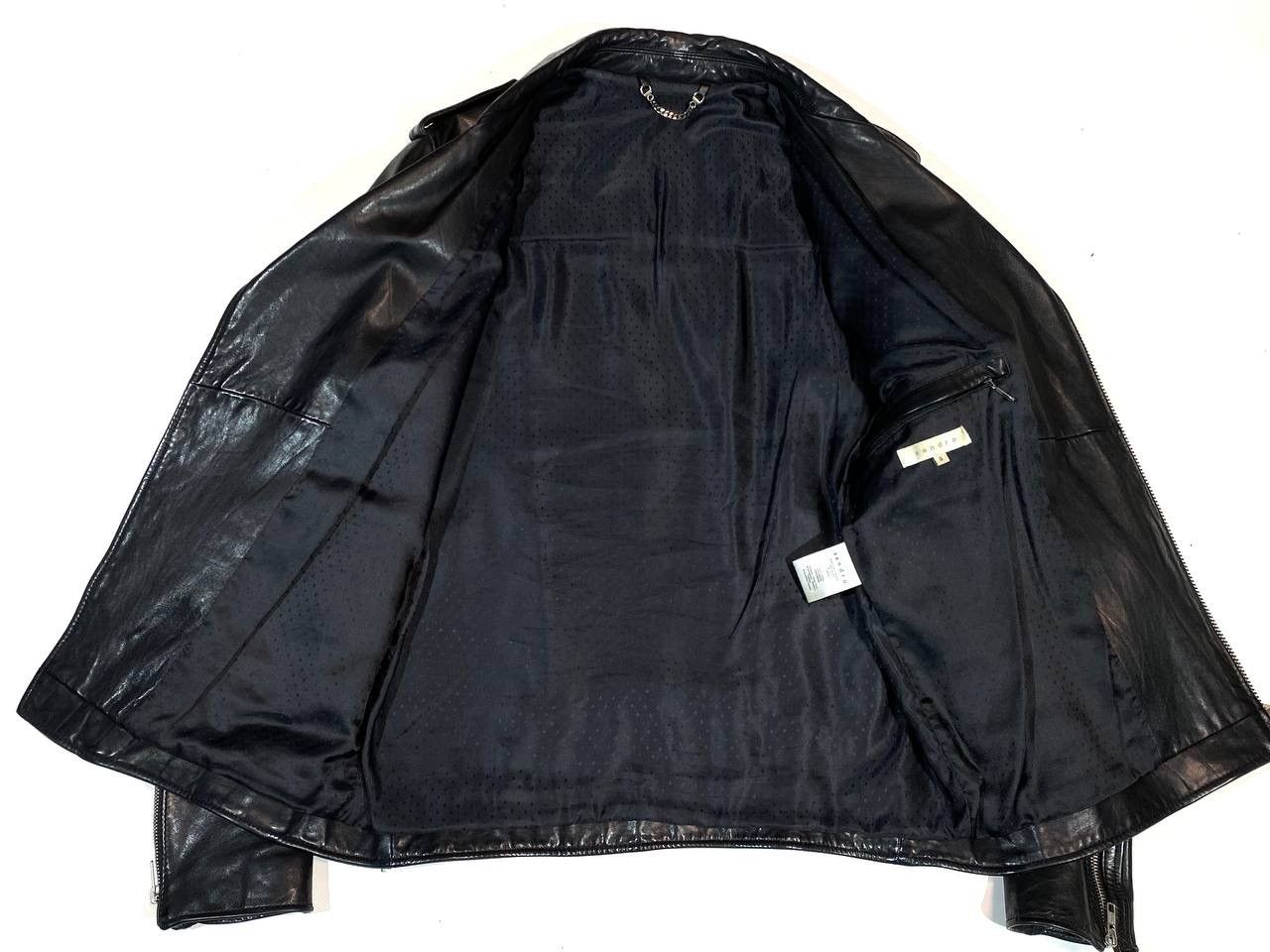Sandro Sandro Paris Men Black Leather Jacket Biker Motorcycle Size US S / EU 44-46 / 1 - 15 Thumbnail
