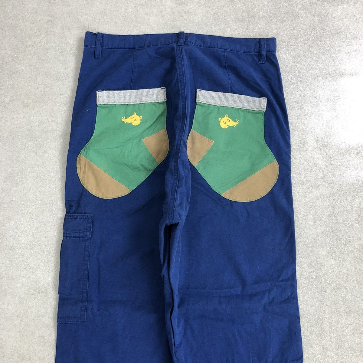 Ne-Net 2000s Issey Miyake Ne-net Sock Pocket Drop Crotch Pants Size US 30 / EU 46 - 2 Thumbnail