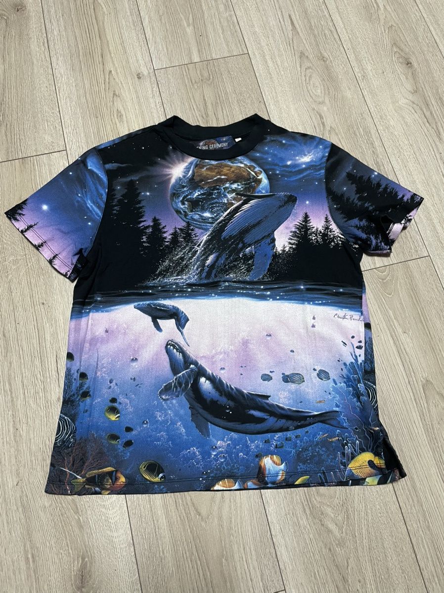 Opening Ceremony Rare Opening Ceremony Christian Riese Lassen Galaxy T Shirt Size US S / EU 44-46 / 1 - 4 Thumbnail