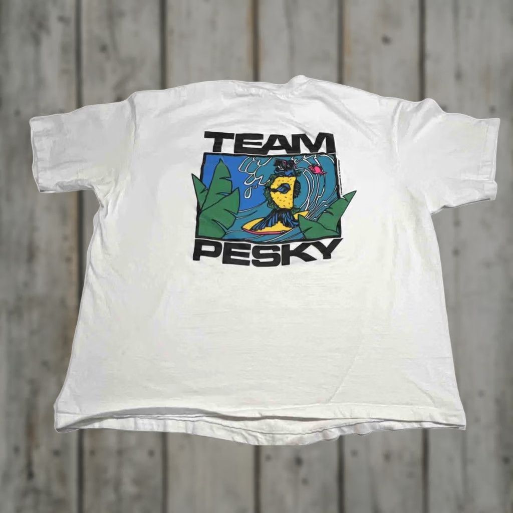 Hanes Vintage Rubio’s Fish Taco Team Pesky Restaurant Single Stitch T 1986 XL Size US XL / EU 56 / 4 - 1 Thumbnail