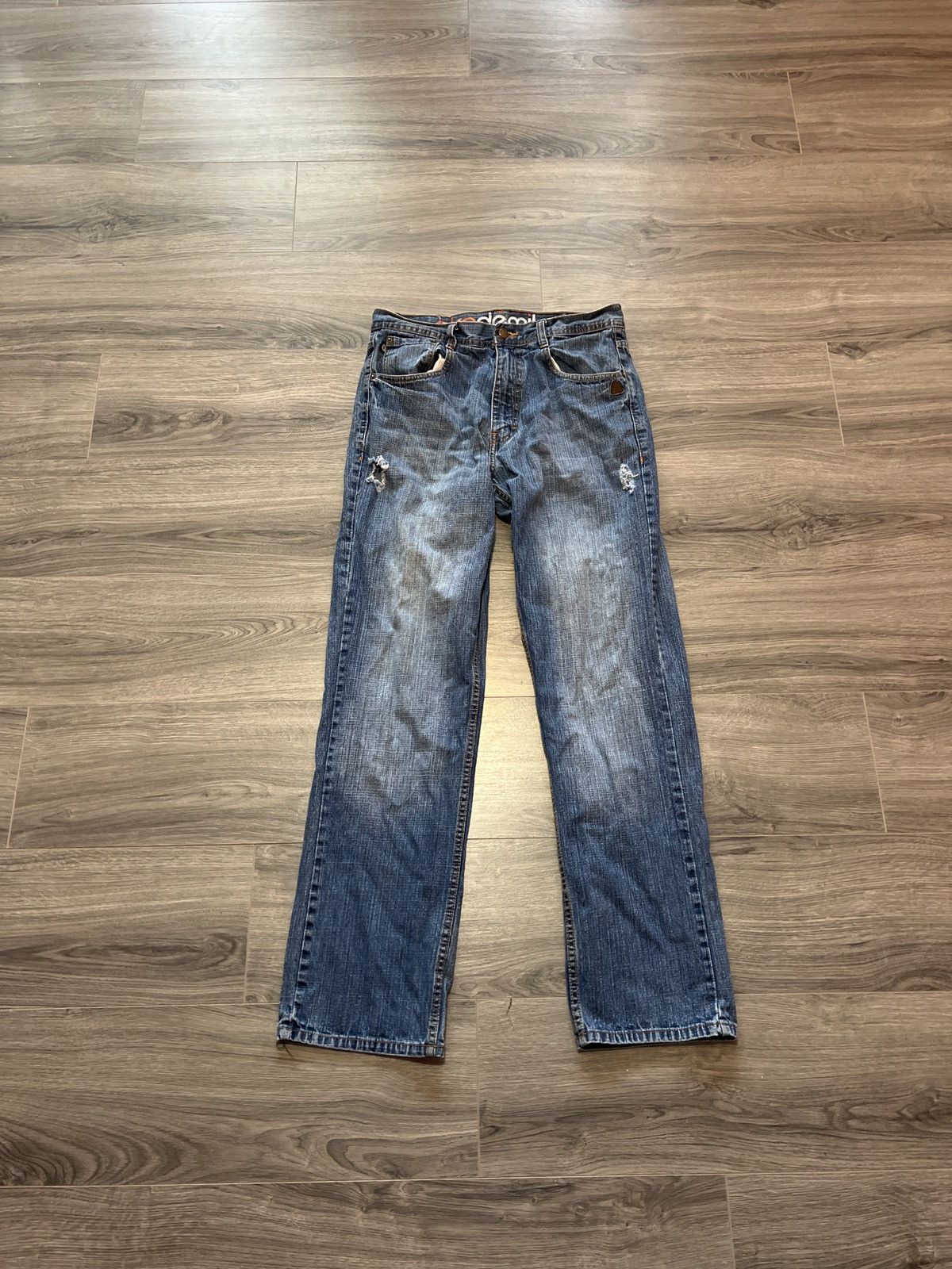Akademiks × Vintage Crazy Y2K Akademiks Baggy Jeans Skate 34x34 Size US 34 / EU 50 - 2 Thumbnail