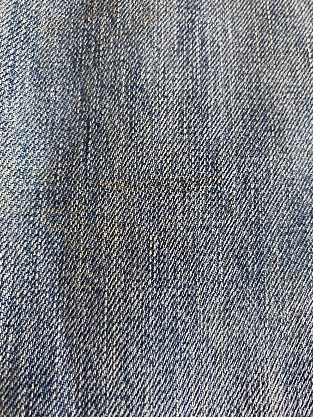 Handmade × Japanese Brand Indigo Patchwork Jeans Size US 36 / EU 52 - 8 Thumbnail