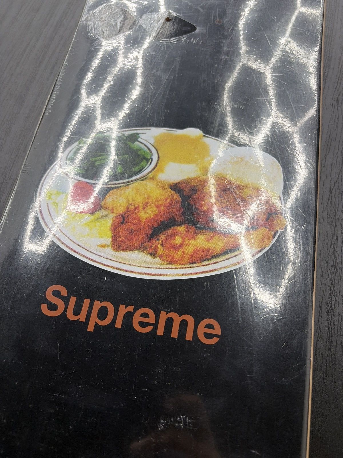 Supreme Supreme Chicken Dinner Skate Deck Black Size ONE SIZE - 2 Thumbnail