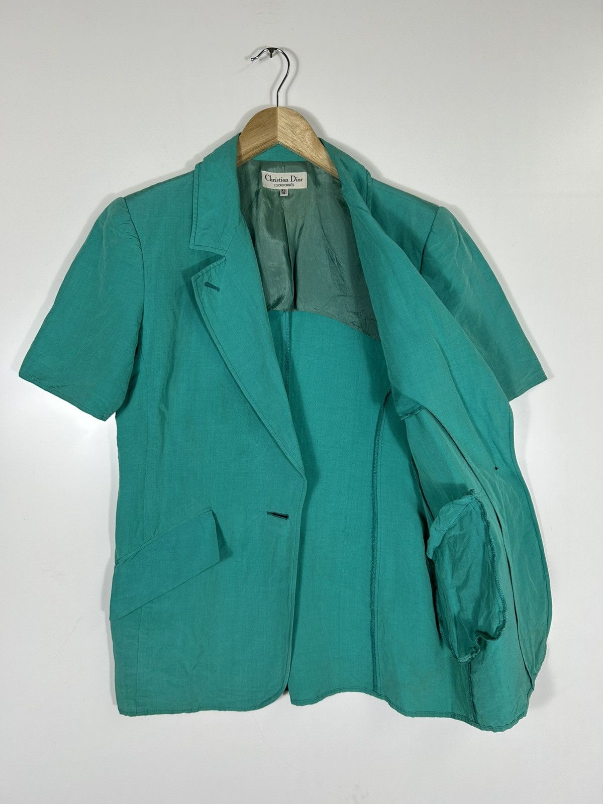 Christian Dior Monsieur Vintage Christian Dior Coordonnés Short Sleeve Blazer Size M / US 6-8 / IT 42-44 - 7 Thumbnail