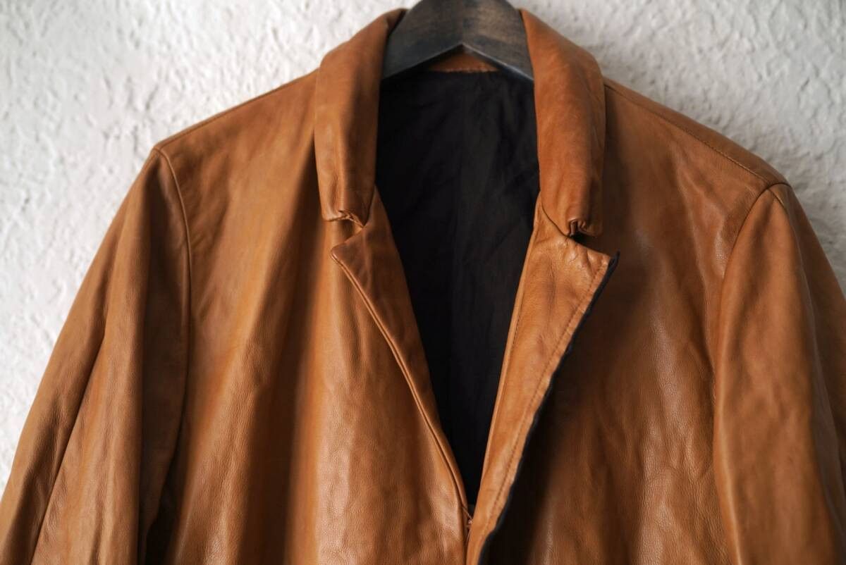Carpe Diem 04SS Washable Leather Coat Size US M / EU 48-50 / 2 - 5 Thumbnail