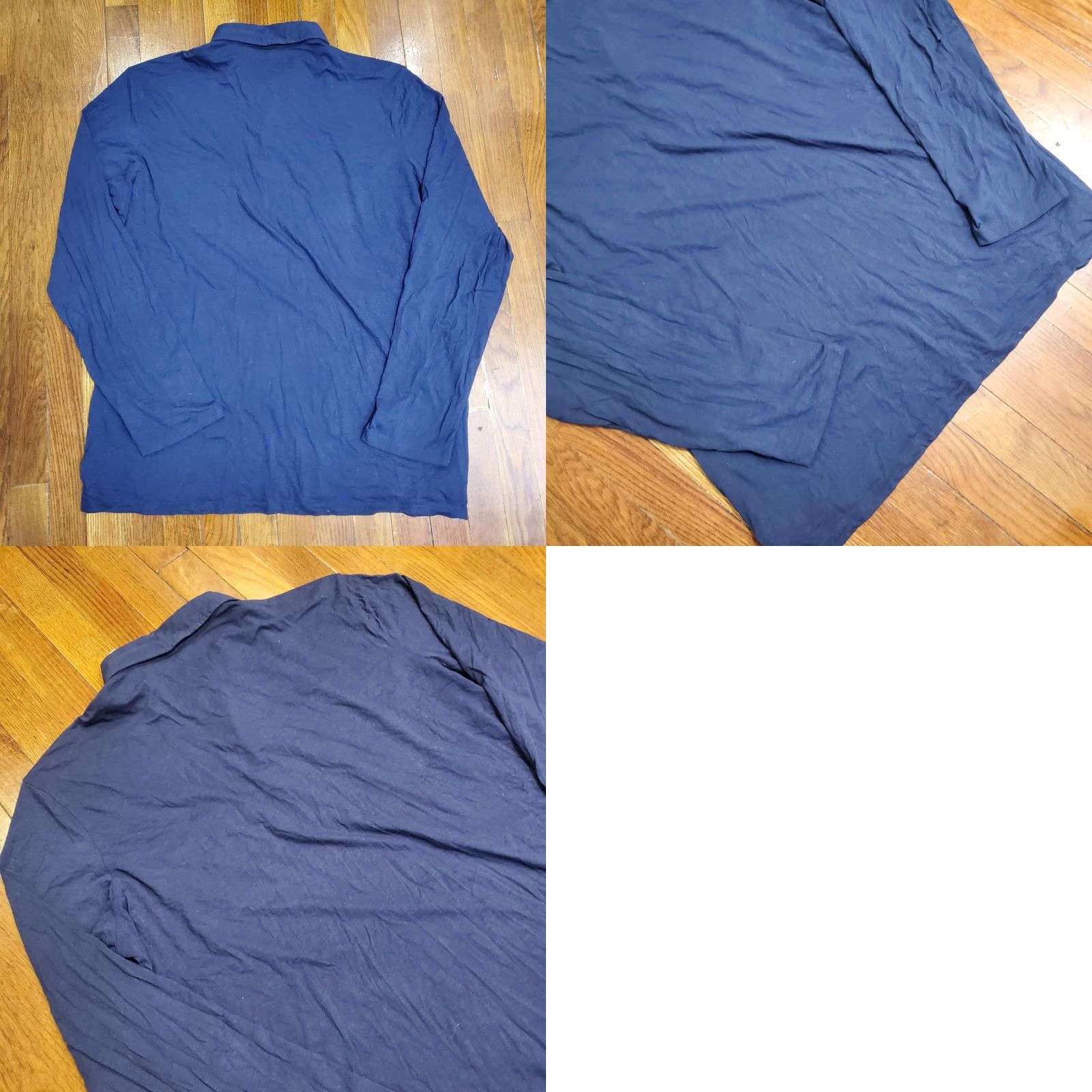Vintage Greyson Polo Shirt Mens XL Blue Long Sleeve Pima Cotton Golf Performance Peru Size US XL / EU 56 / 4 - 9 Thumbnail