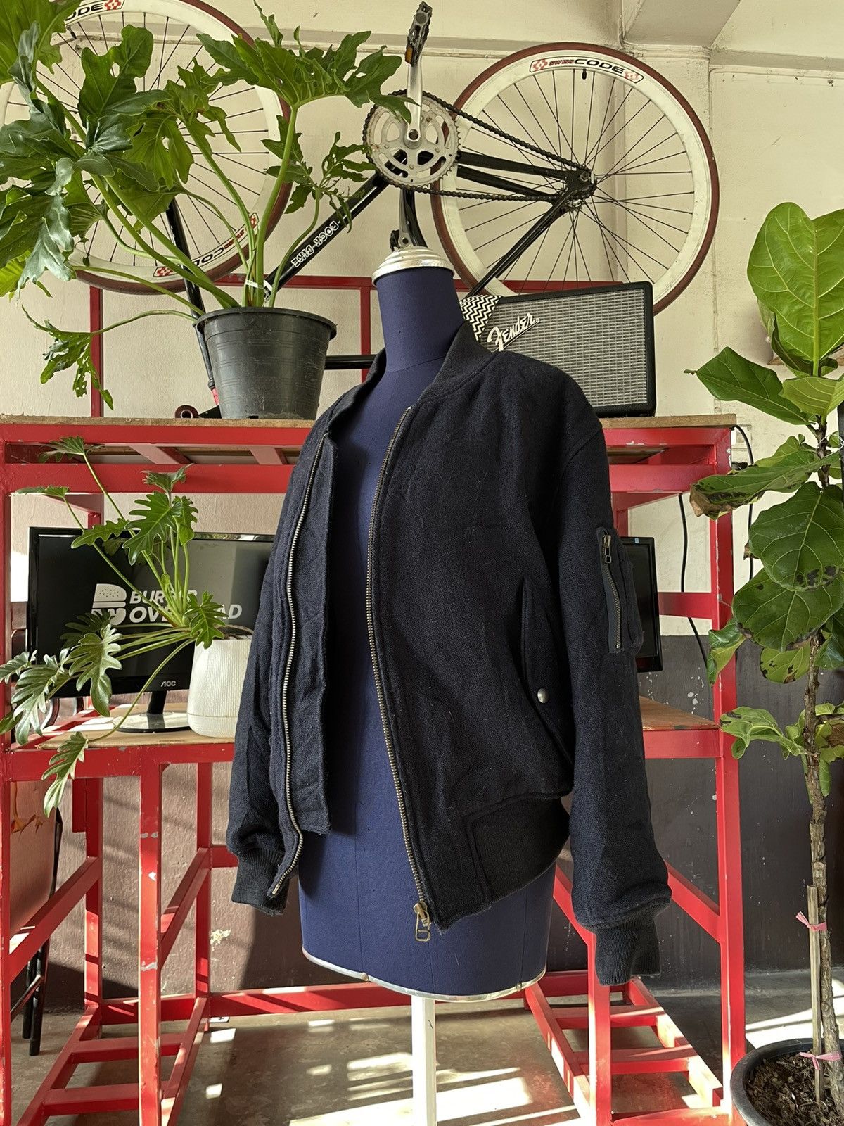 McGregor × Vintage Vintage McGregor Wool Bomber Jacket Size US M / EU 48-50 / 2 - 7 Thumbnail