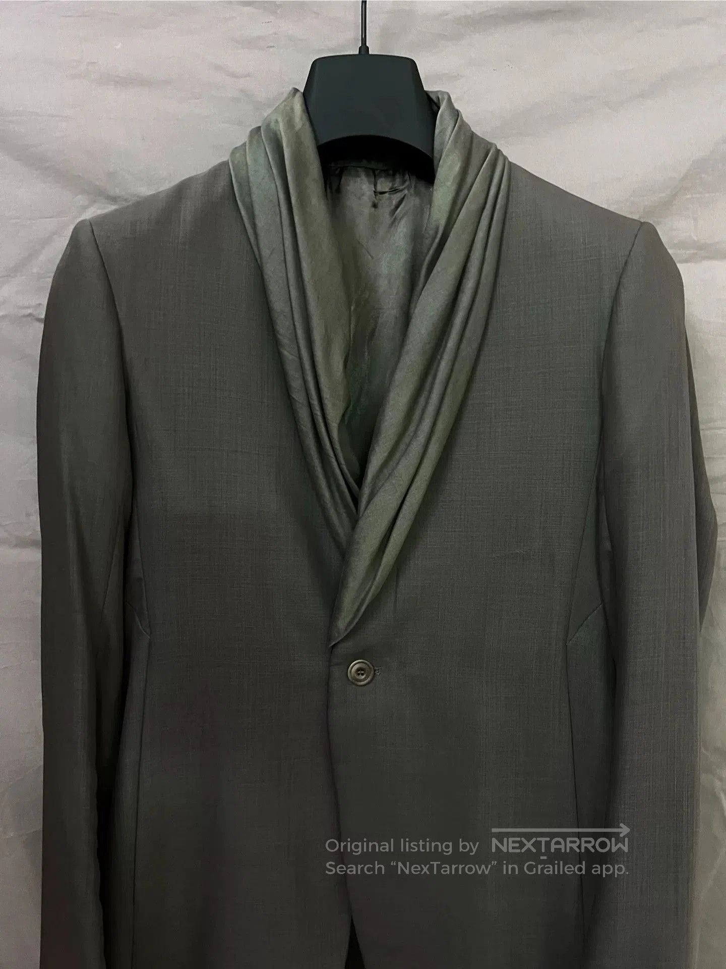 Rick Owens Elegant Rick Owens Suit Jacket. Size US M / EU 48-50 / 2 - 3 Thumbnail