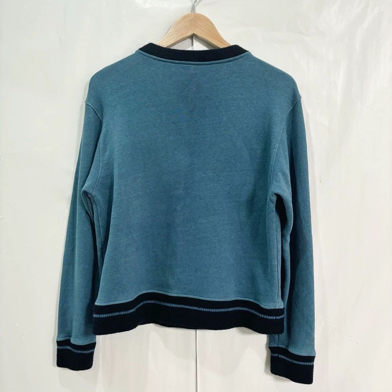 Loewe LOEWE Blue round-neck hoodie Size S / US 4 / IT 40 - 2 Thumbnail