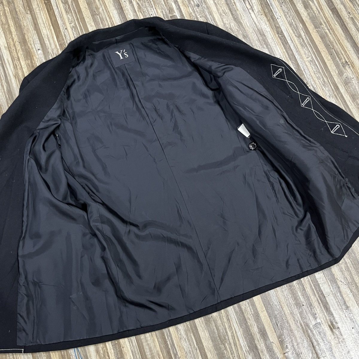 Japanese Brand × Yohji Yamamoto Vintage Yohji Yamamoto Blazer Size 38R - 6 Thumbnail