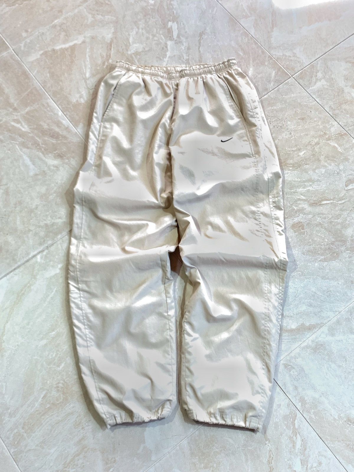 Nike 🔥 NIKE DRILL NYLON PANTS Y2K MINIMAL TECH RUNNER VIBES Size US 34 / EU 50 - 1 Thumbnail