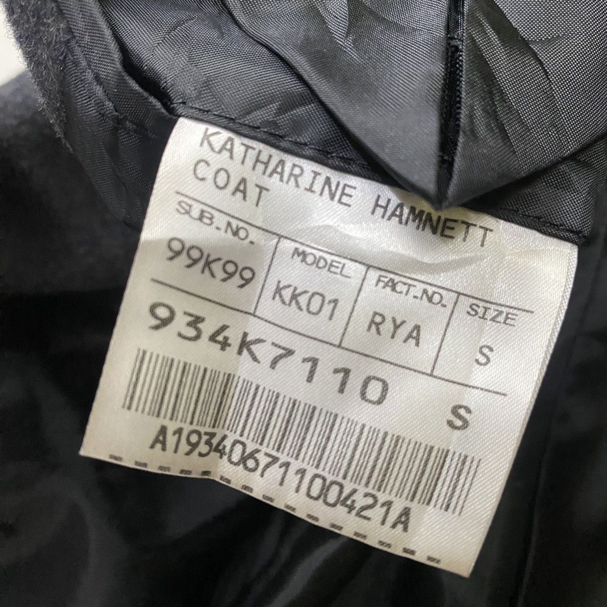 Katharine Hamnett London Katharine Hamnett London wool Trencoat Size S / US 4 / IT 40 - 17 Thumbnail