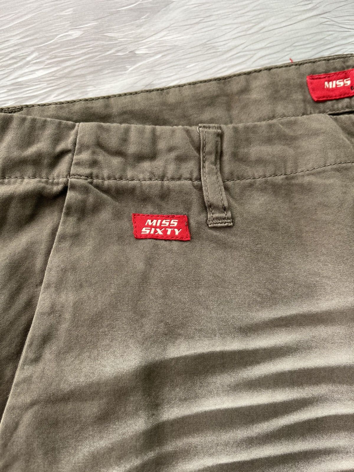 Miss Sixty Rare Miss Sixty Wide Leg Y2K Pants If Six Was Nine Beige Size 30" / US 8 / IT 44 - 5 Thumbnail
