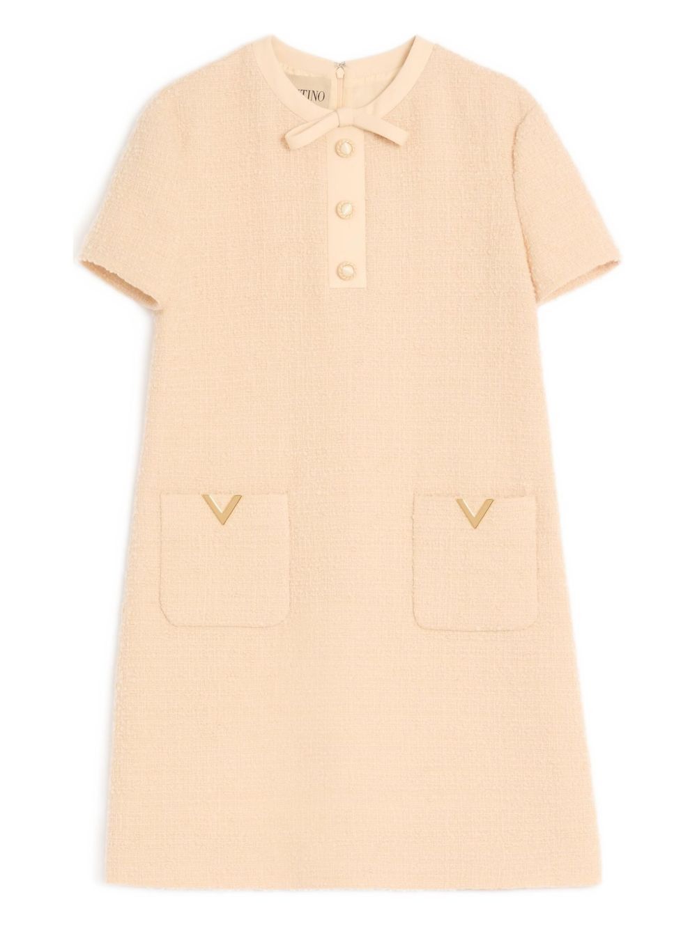 Valentino WOOL SHORT DRESS Size M / US 6-8 / IT 42-44 - 1 Thumbnail