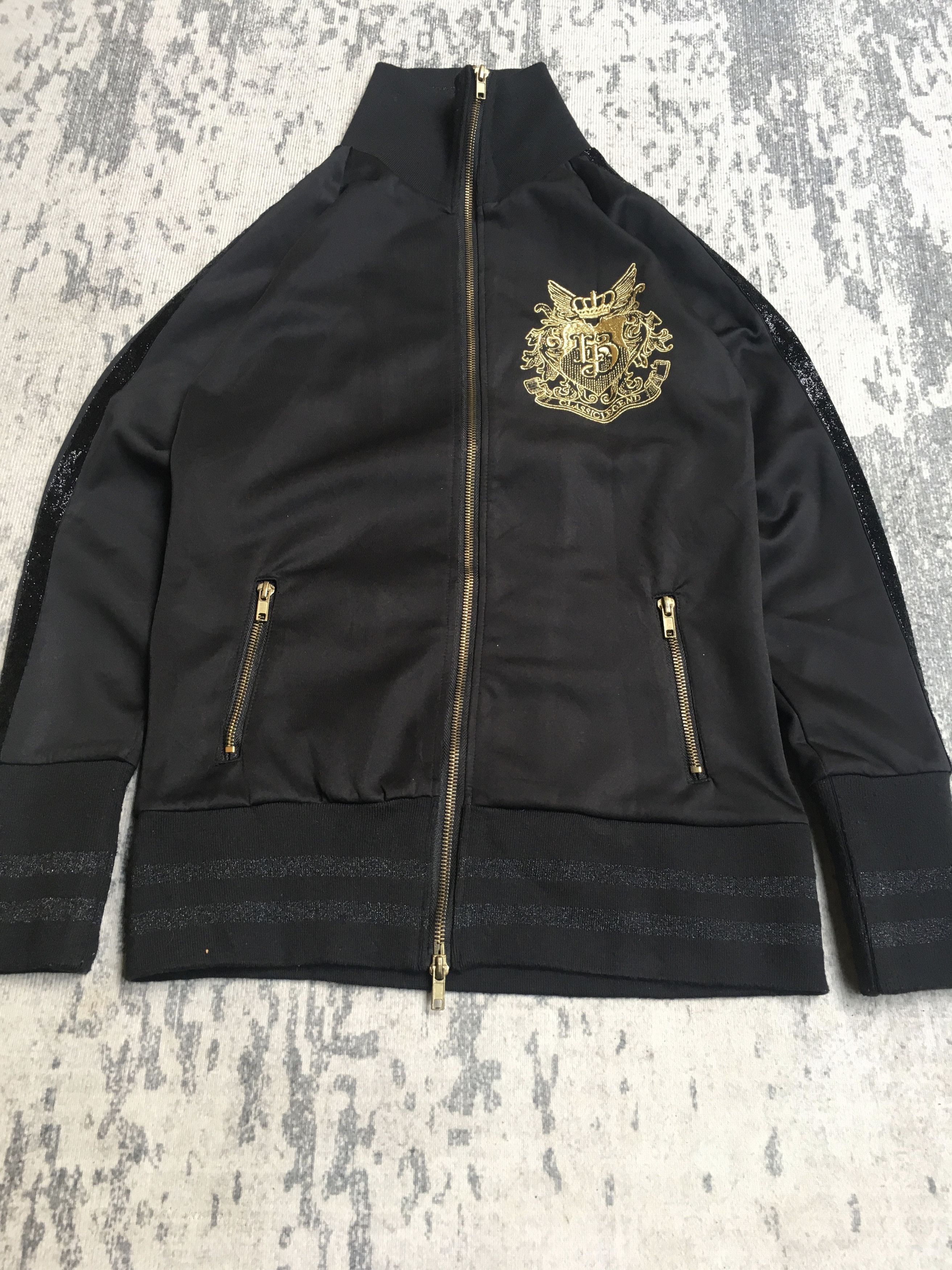 Japanese Brand The Dolls Gold Embroidery Glitter LizLisa Doll Double Zipper Size US S / EU 44-46 / 1 - 6 Thumbnail
