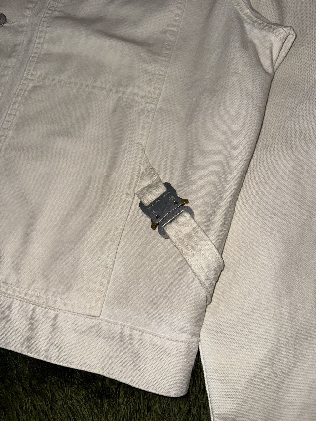 Alyx [XL] 1017 ALYX 9SM Buckle Canvas Trucker Jacket Size US XL / EU 56 / 4 - 5 Thumbnail