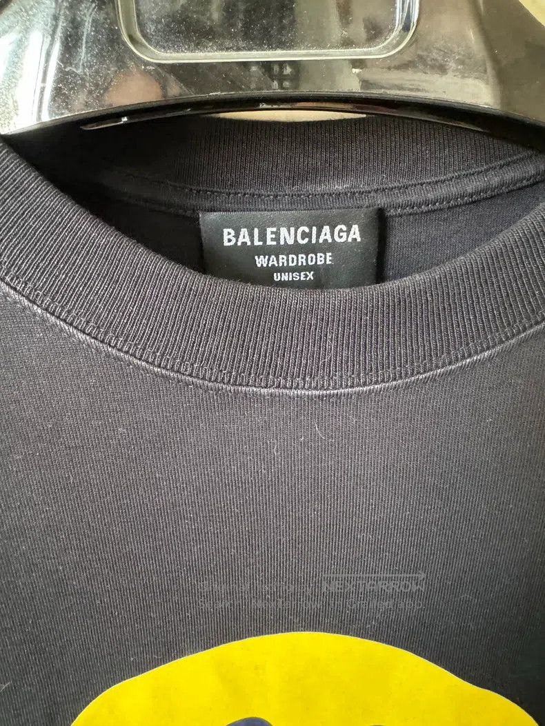 Balenciaga Balenciaga Smiley Face T-Shirt, Size M Size US M / EU 48-50 / 2 - 3 Thumbnail