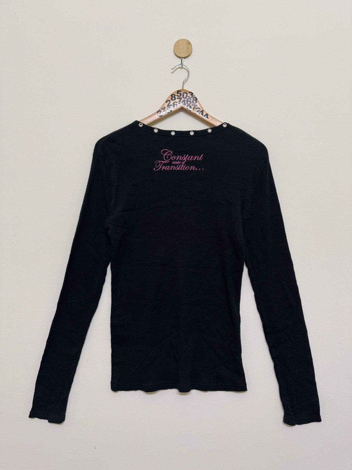 In The Attic In The Attic Poem long Sleeve Gothic style Tee Size US XS / EU 42 / 0 - 2 Thumbnail
