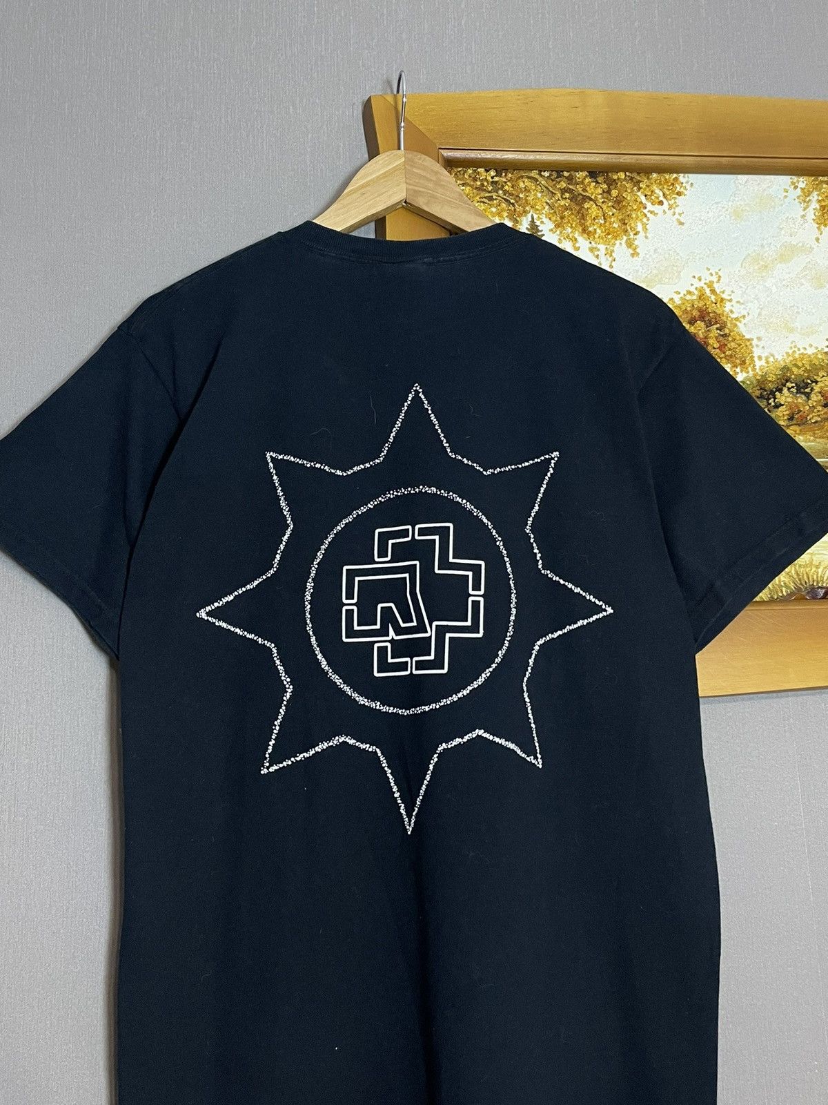 Band Tees × Vintage Rare Vintage 2004 Rammstein Tour Graphic T-shirt Size US M / EU 48-50 / 2 - 6 Thumbnail