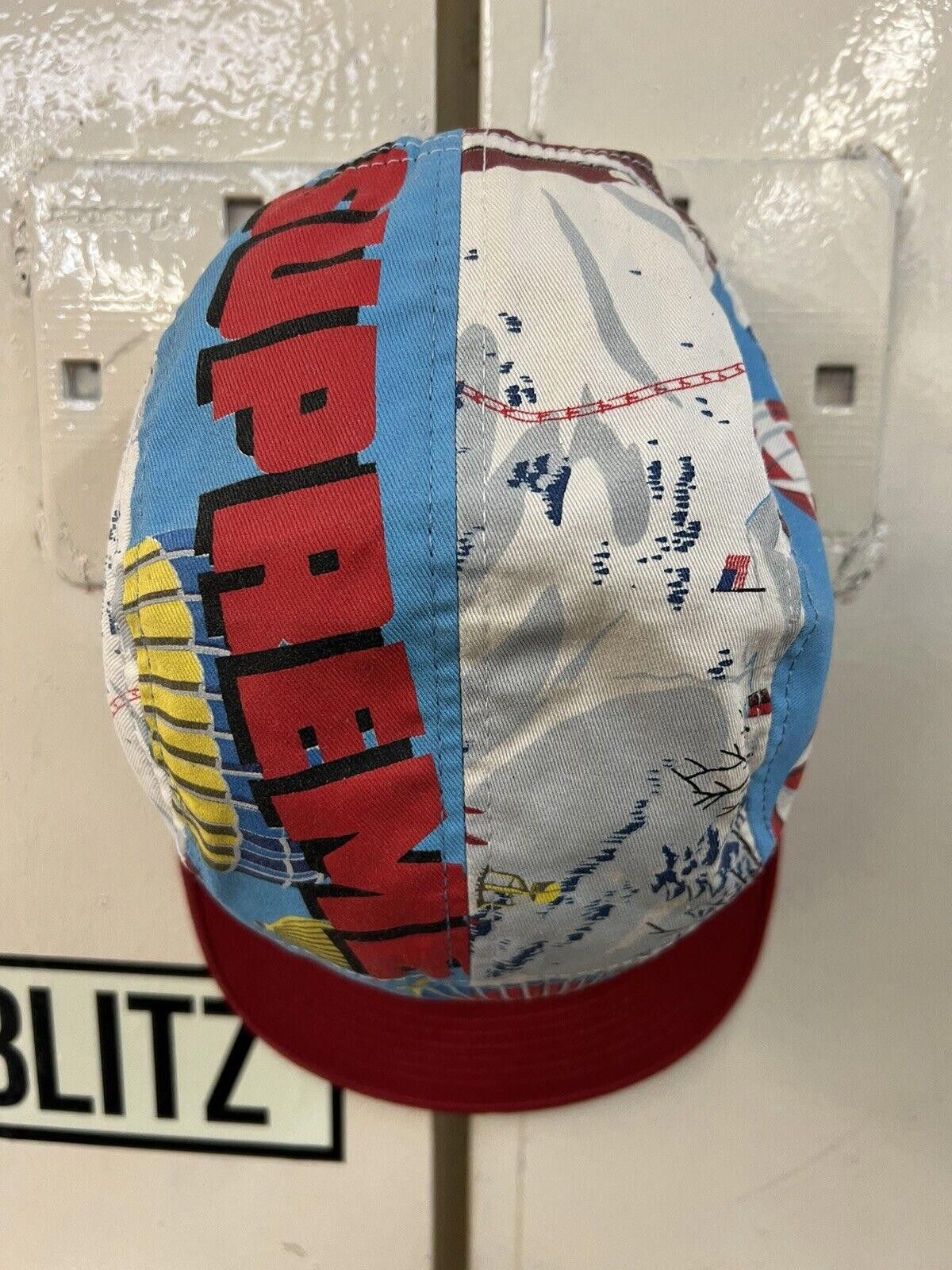 Supreme FW08 Supreme Ballon Lodge Box Logo 5 Panel Camp Cap Hat 2008 Size ONE SIZE - 12 Thumbnail
