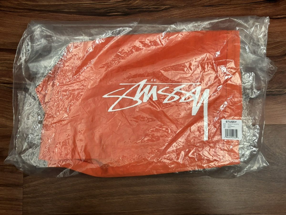 Stussy Stussy Wave Dye Persimmon Nylon Shorts Size US 30 / EU 46 - 12 Thumbnail