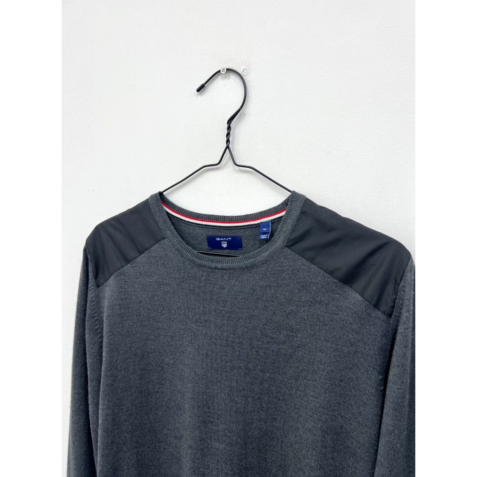 Gant GANT Wool Blend Sweater Crew Neck Pullover Jumper Size M Mens Gray Knit Dutch Size US M / EU 48-50 / 2 - 2 Thumbnail