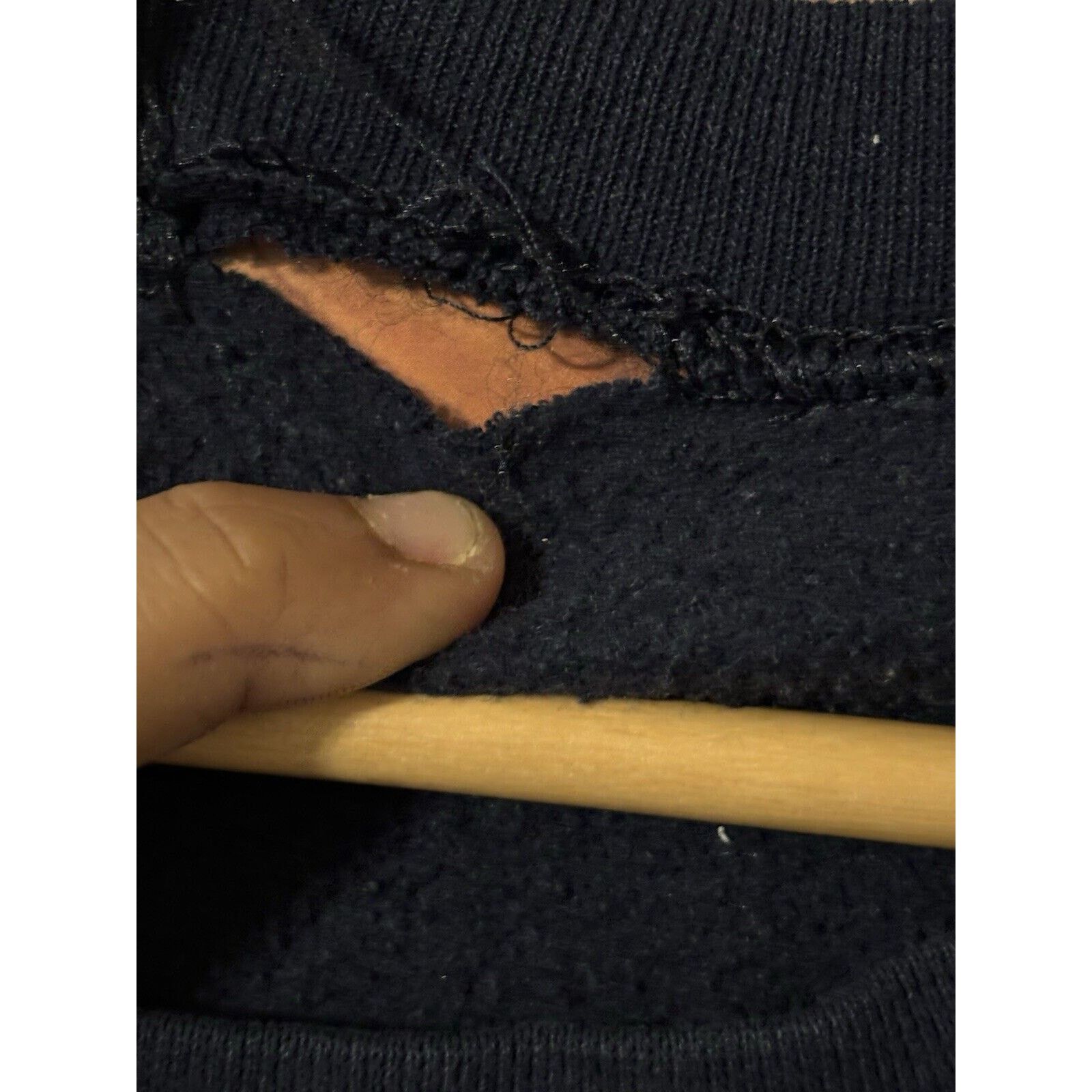 Other Vintage thrashed blue paint custom Crewneck navy blue Size US L / EU 52-54 / 3 - 4 Thumbnail