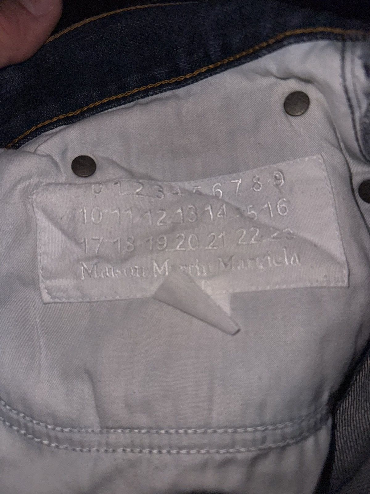 H&M × Maison Margiela Maison Margiela x H&M Painted Jeans Size US 36 / EU 52 - 4 Thumbnail